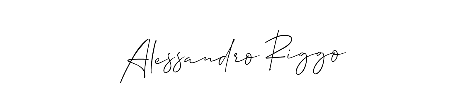 How to Draw Alessandro Riggo signature style? Allison_Script is a latest design signature styles for name Alessandro Riggo. Alessandro Riggo signature style 2 images and pictures png