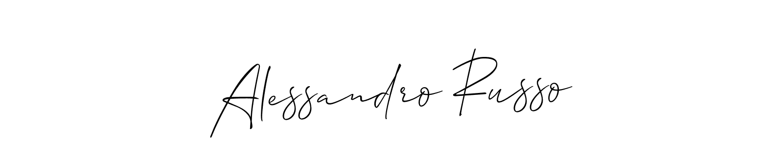 Make a beautiful signature design for name Alessandro Russo. Use this online signature maker to create a handwritten signature for free. Alessandro Russo signature style 2 images and pictures png