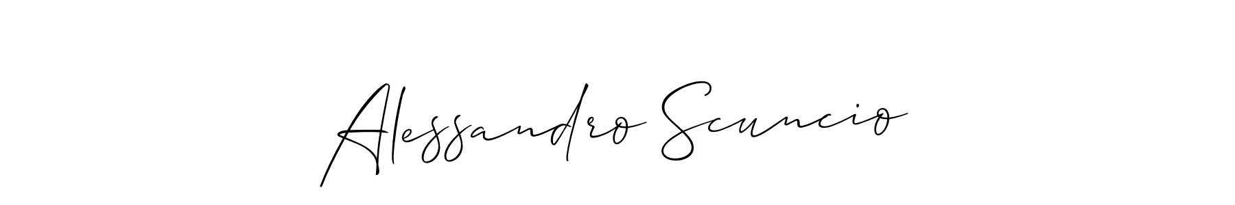 Check out images of Autograph of Alessandro Scuncio name. Actor Alessandro Scuncio Signature Style. Allison_Script is a professional sign style online. Alessandro Scuncio signature style 2 images and pictures png