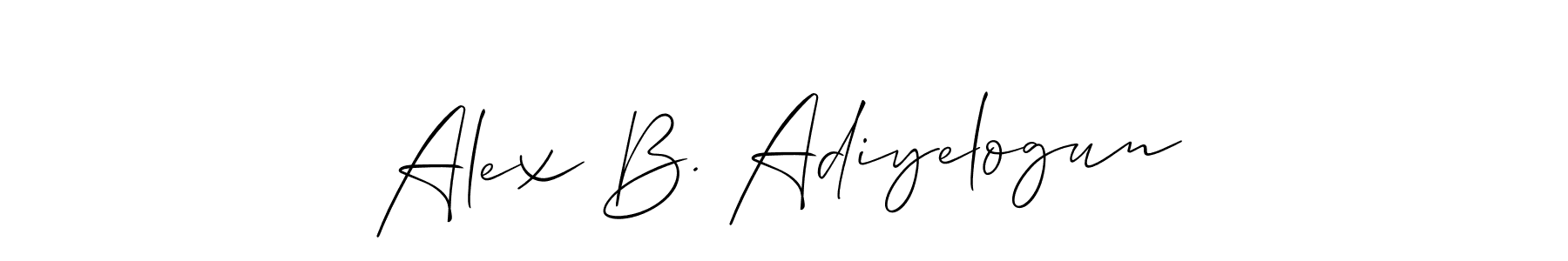 Here are the top 10 professional signature styles for the name Alex B. Adiyelogun. These are the best autograph styles you can use for your name. Alex B. Adiyelogun signature style 2 images and pictures png