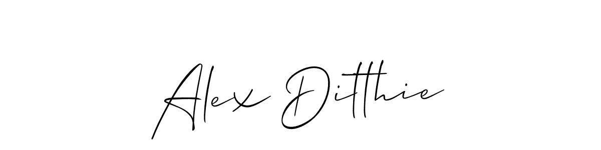 How to Draw Alex Ditthie signature style? Allison_Script is a latest design signature styles for name Alex Ditthie. Alex Ditthie signature style 2 images and pictures png