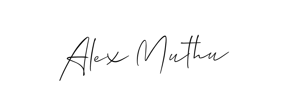 How to Draw Alex Muthu signature style? Allison_Script is a latest design signature styles for name Alex Muthu. Alex Muthu signature style 2 images and pictures png