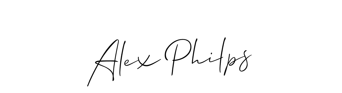 Also You can easily find your signature by using the search form. We will create Alex Philps name handwritten signature images for you free of cost using Allison_Script sign style. Alex Philps signature style 2 images and pictures png