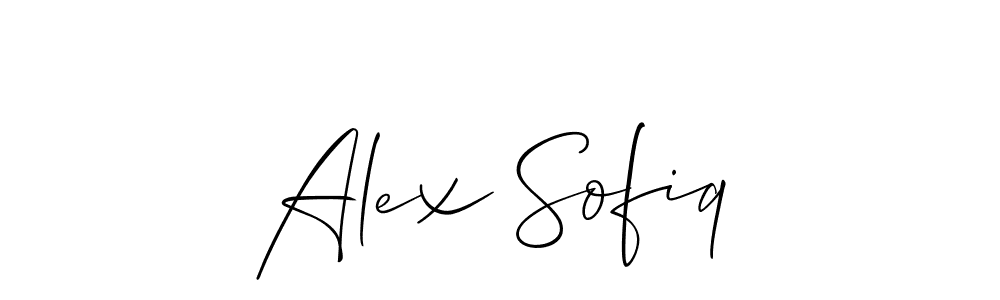 This is the best signature style for the Alex Sofiq name. Also you like these signature font (Allison_Script). Mix name signature. Alex Sofiq signature style 2 images and pictures png