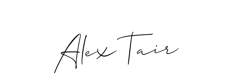 Make a beautiful signature design for name Alex Tair. Use this online signature maker to create a handwritten signature for free. Alex Tair signature style 2 images and pictures png
