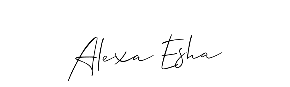This is the best signature style for the Alexa Esha name. Also you like these signature font (Allison_Script). Mix name signature. Alexa Esha signature style 2 images and pictures png