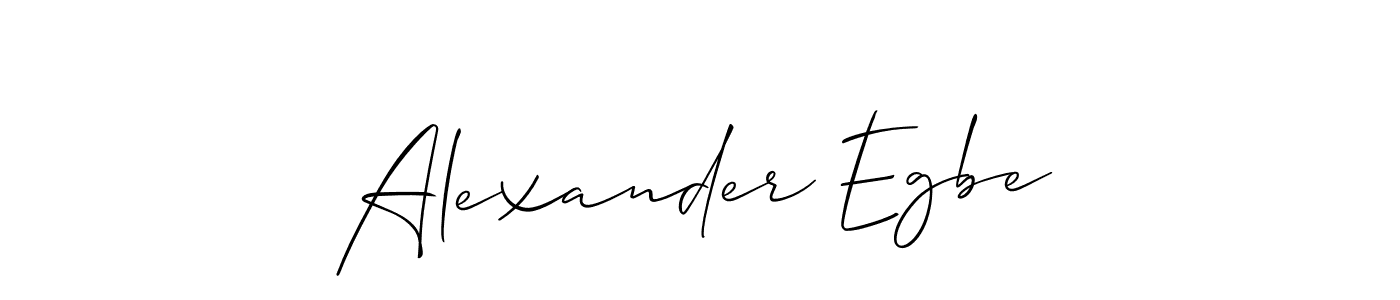 if you are searching for the best signature style for your name Alexander Egbe. so please give up your signature search. here we have designed multiple signature styles  using Allison_Script. Alexander Egbe signature style 2 images and pictures png