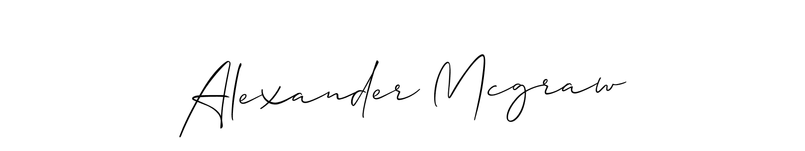 if you are searching for the best signature style for your name Alexander Mcgraw. so please give up your signature search. here we have designed multiple signature styles  using Allison_Script. Alexander Mcgraw signature style 2 images and pictures png
