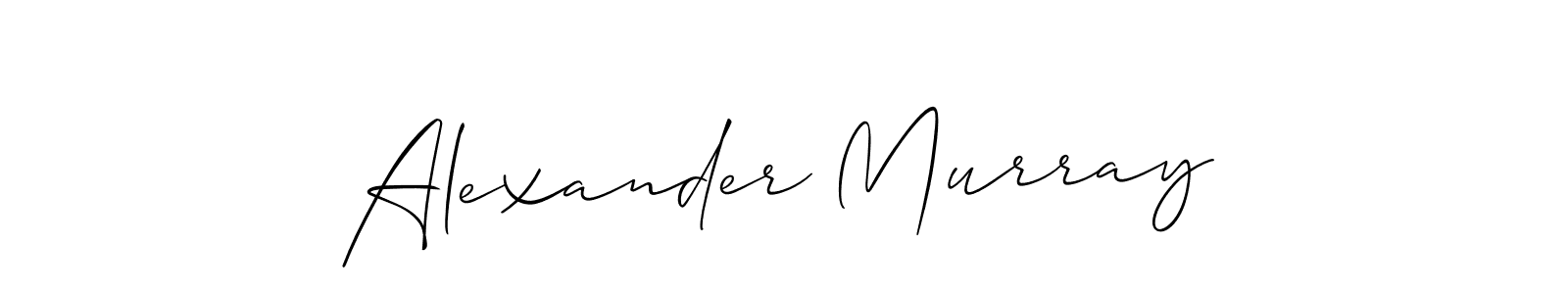 Also we have Alexander Murray name is the best signature style. Create professional handwritten signature collection using Allison_Script autograph style. Alexander Murray signature style 2 images and pictures png