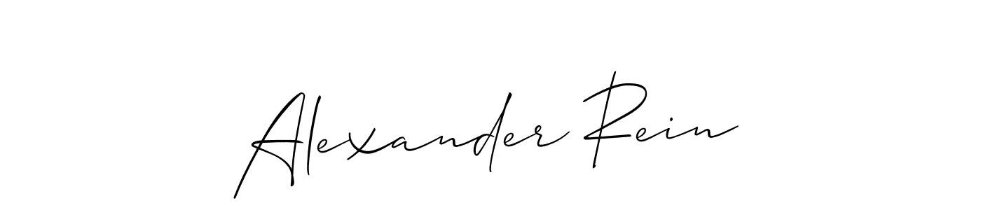 The best way (Allison_Script) to make a short signature is to pick only two or three words in your name. The name Alexander Rein include a total of six letters. For converting this name. Alexander Rein signature style 2 images and pictures png