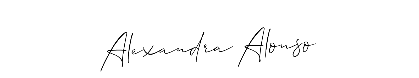 How to make Alexandra Alonso signature? Allison_Script is a professional autograph style. Create handwritten signature for Alexandra Alonso name. Alexandra Alonso signature style 2 images and pictures png