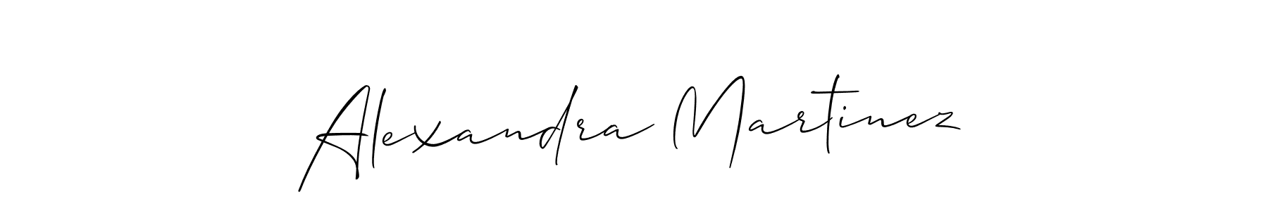 Make a short Alexandra Martinez signature style. Manage your documents anywhere anytime using Allison_Script. Create and add eSignatures, submit forms, share and send files easily. Alexandra Martinez signature style 2 images and pictures png