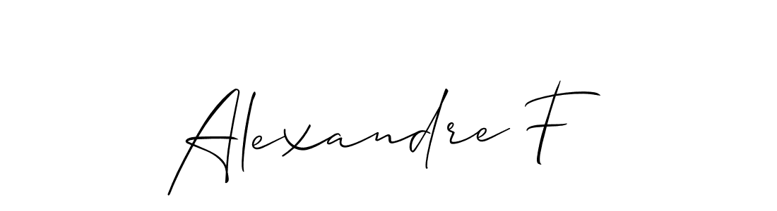 You can use this online signature creator to create a handwritten signature for the name Alexandre F. This is the best online autograph maker. Alexandre F signature style 2 images and pictures png