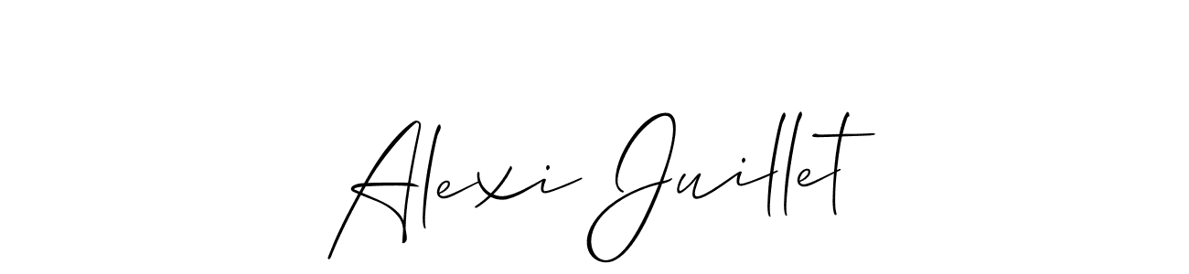 Similarly Allison_Script is the best handwritten signature design. Signature creator online .You can use it as an online autograph creator for name Alexi Juillet. Alexi Juillet signature style 2 images and pictures png