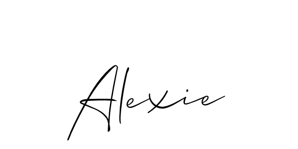 How to Draw Alexie signature style? Allison_Script is a latest design signature styles for name Alexie. Alexie signature style 2 images and pictures png