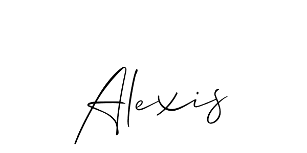 How to Draw Alexis signature style? Allison_Script is a latest design signature styles for name Alexis. Alexis signature style 2 images and pictures png