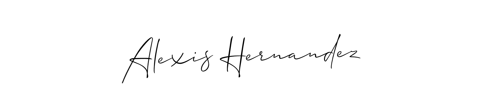 This is the best signature style for the Alexis Hernandez name. Also you like these signature font (Allison_Script). Mix name signature. Alexis Hernandez signature style 2 images and pictures png