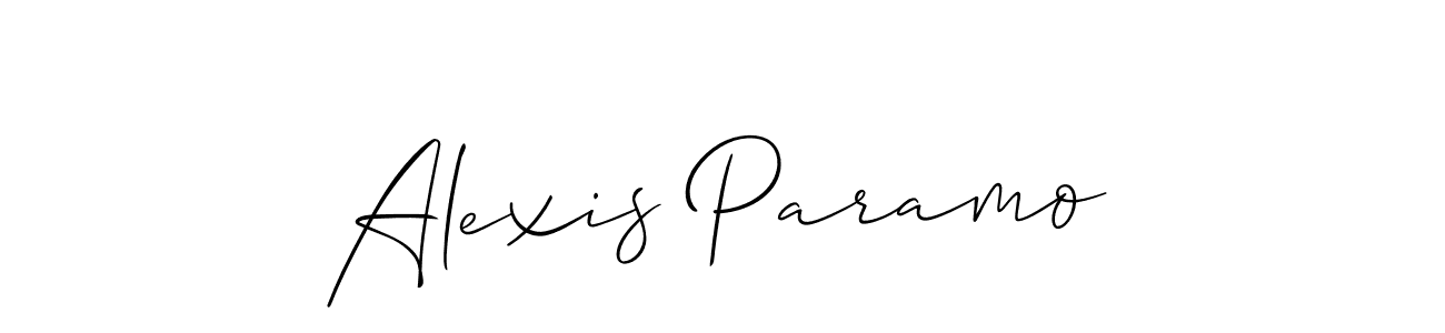 Similarly Allison_Script is the best handwritten signature design. Signature creator online .You can use it as an online autograph creator for name Alexis Paramo. Alexis Paramo signature style 2 images and pictures png