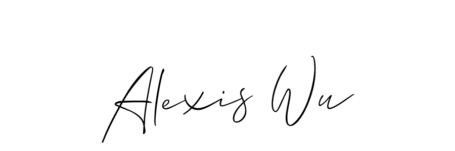 See photos of Alexis Wu official signature by Spectra . Check more albums & portfolios. Read reviews & check more about Allison_Script font. Alexis Wu signature style 2 images and pictures png