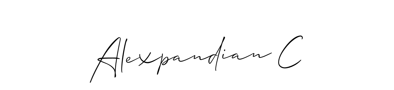 Check out images of Autograph of Alexpandian C name. Actor Alexpandian C Signature Style. Allison_Script is a professional sign style online. Alexpandian C signature style 2 images and pictures png