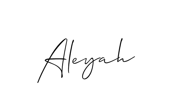 Make a short Aleyah signature style. Manage your documents anywhere anytime using Allison_Script. Create and add eSignatures, submit forms, share and send files easily. Aleyah signature style 2 images and pictures png