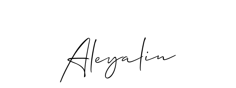 Check out images of Autograph of Aleyalin name. Actor Aleyalin Signature Style. Allison_Script is a professional sign style online. Aleyalin signature style 2 images and pictures png