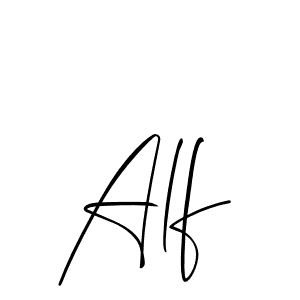 Also You can easily find your signature by using the search form. We will create Alf name handwritten signature images for you free of cost using Allison_Script sign style. Alf signature style 2 images and pictures png