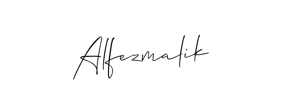 How to Draw Alfezmalik signature style? Allison_Script is a latest design signature styles for name Alfezmalik. Alfezmalik signature style 2 images and pictures png