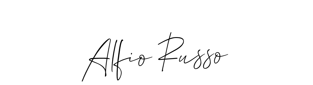 This is the best signature style for the Alfio Russo name. Also you like these signature font (Allison_Script). Mix name signature. Alfio Russo signature style 2 images and pictures png