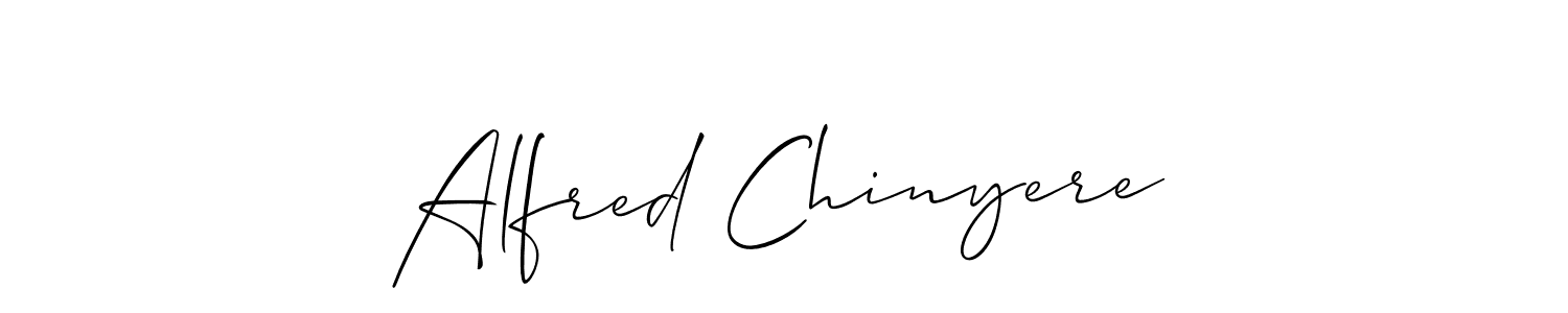 Also we have Alfred Chinyere name is the best signature style. Create professional handwritten signature collection using Allison_Script autograph style. Alfred Chinyere signature style 2 images and pictures png