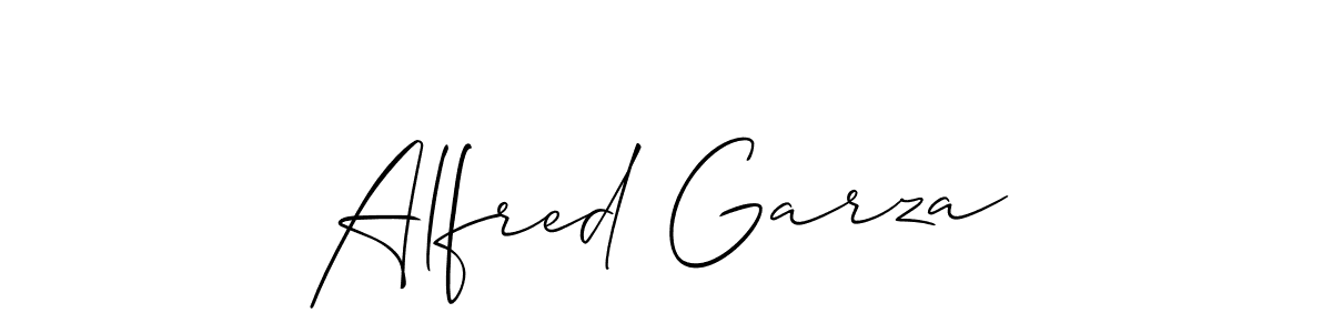 Also You can easily find your signature by using the search form. We will create Alfred Garza name handwritten signature images for you free of cost using Allison_Script sign style. Alfred Garza signature style 2 images and pictures png