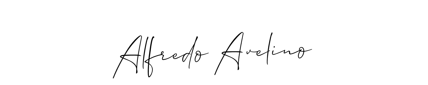 Make a short Alfredo Avelino signature style. Manage your documents anywhere anytime using Allison_Script. Create and add eSignatures, submit forms, share and send files easily. Alfredo Avelino signature style 2 images and pictures png