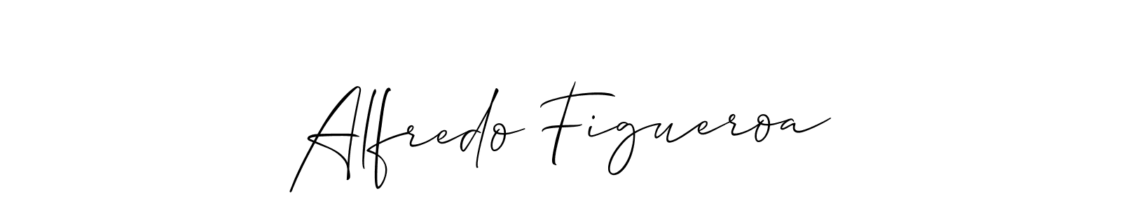 if you are searching for the best signature style for your name Alfredo Figueroa. so please give up your signature search. here we have designed multiple signature styles  using Allison_Script. Alfredo Figueroa signature style 2 images and pictures png