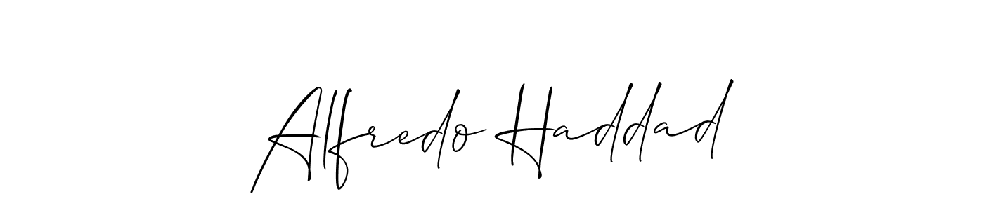 Make a beautiful signature design for name Alfredo Haddad. Use this online signature maker to create a handwritten signature for free. Alfredo Haddad signature style 2 images and pictures png