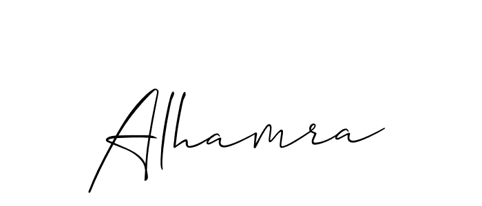 Make a short Alhamra signature style. Manage your documents anywhere anytime using Allison_Script. Create and add eSignatures, submit forms, share and send files easily. Alhamra signature style 2 images and pictures png