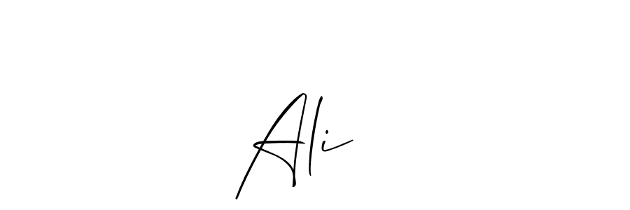 Aliعلئ stylish signature style. Best Handwritten Sign (Allison_Script) for my name. Handwritten Signature Collection Ideas for my name Aliعلئ. Aliعلئ signature style 2 images and pictures png