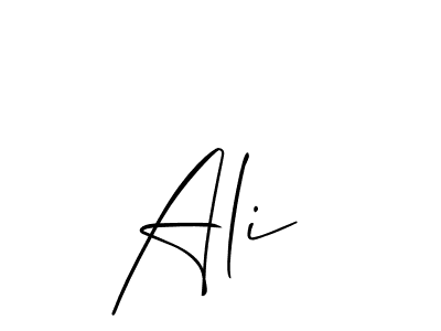 Allison_Script is a professional signature style that is perfect for those who want to add a touch of class to their signature. It is also a great choice for those who want to make their signature more unique. Get Ali  name to fancy signature for free. Ali  signature style 2 images and pictures png