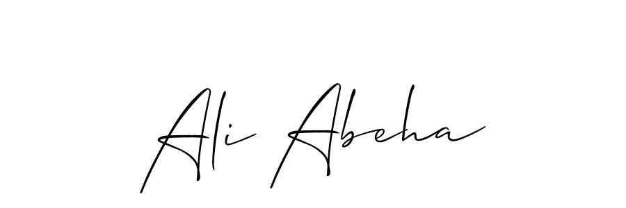 Check out images of Autograph of Ali Abeha name. Actor Ali Abeha Signature Style. Allison_Script is a professional sign style online. Ali Abeha signature style 2 images and pictures png