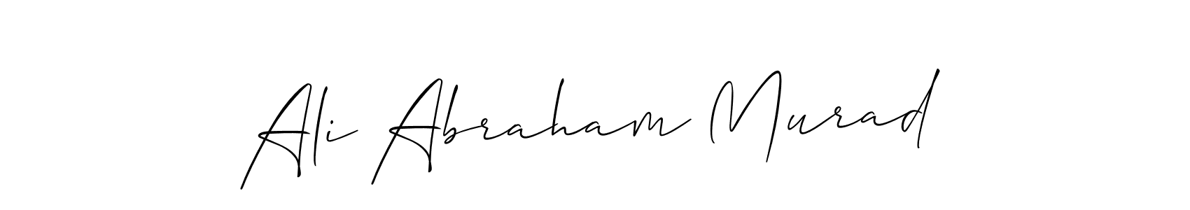 Once you've used our free online signature maker to create your best signature Allison_Script style, it's time to enjoy all of the benefits that Ali Abraham Murad name signing documents. Ali Abraham Murad signature style 2 images and pictures png