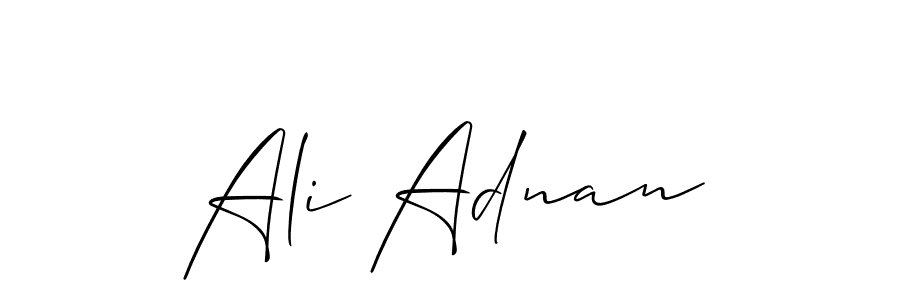This is the best signature style for the Ali Adnan name. Also you like these signature font (Allison_Script). Mix name signature. Ali Adnan signature style 2 images and pictures png
