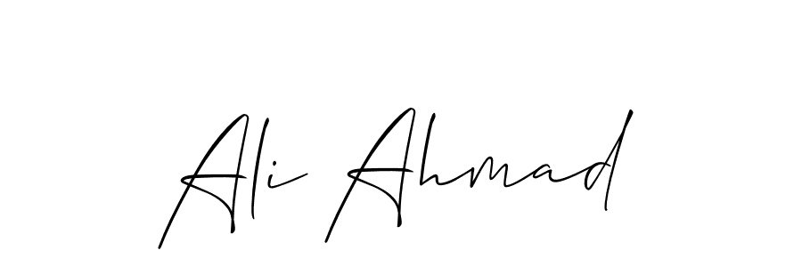 Make a beautiful signature design for name Ali Ahmad. Use this online signature maker to create a handwritten signature for free. Ali Ahmad signature style 2 images and pictures png