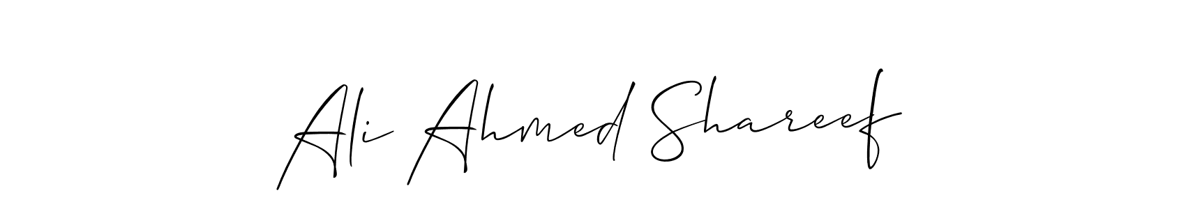 Here are the top 10 professional signature styles for the name Ali Ahmed Shareef. These are the best autograph styles you can use for your name. Ali Ahmed Shareef signature style 2 images and pictures png