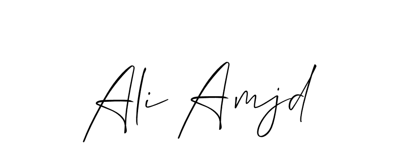 Best and Professional Signature Style for Ali Amjd. Allison_Script Best Signature Style Collection. Ali Amjd signature style 2 images and pictures png