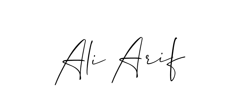 This is the best signature style for the Ali Arif name. Also you like these signature font (Allison_Script). Mix name signature. Ali Arif signature style 2 images and pictures png