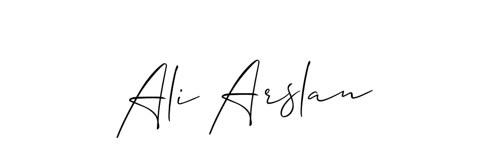 Similarly Allison_Script is the best handwritten signature design. Signature creator online .You can use it as an online autograph creator for name Ali Arslan. Ali Arslan signature style 2 images and pictures png