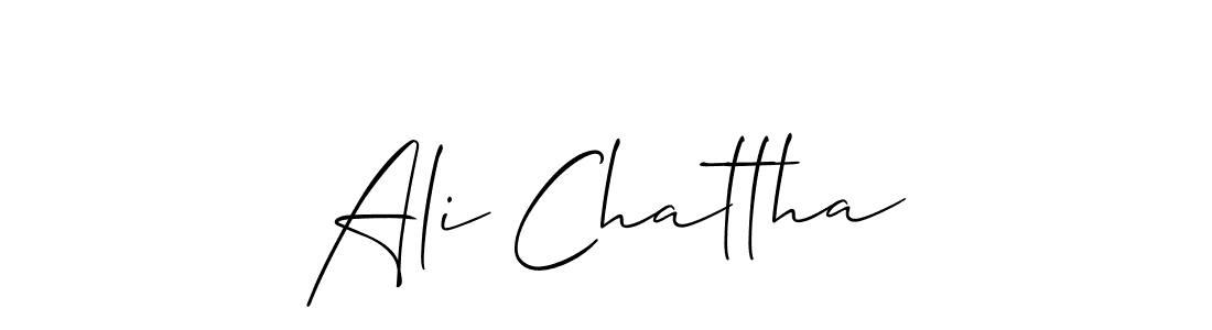 Best and Professional Signature Style for Ali Chattha. Allison_Script Best Signature Style Collection. Ali Chattha signature style 2 images and pictures png