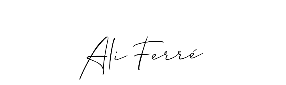 See photos of Ali Ferré official signature by Spectra . Check more albums & portfolios. Read reviews & check more about Allison_Script font. Ali Ferré signature style 2 images and pictures png