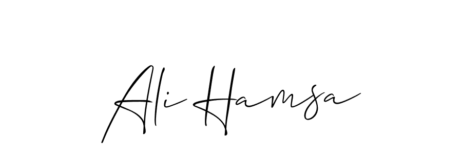 Check out images of Autograph of Ali Hamsa name. Actor Ali Hamsa Signature Style. Allison_Script is a professional sign style online. Ali Hamsa signature style 2 images and pictures png