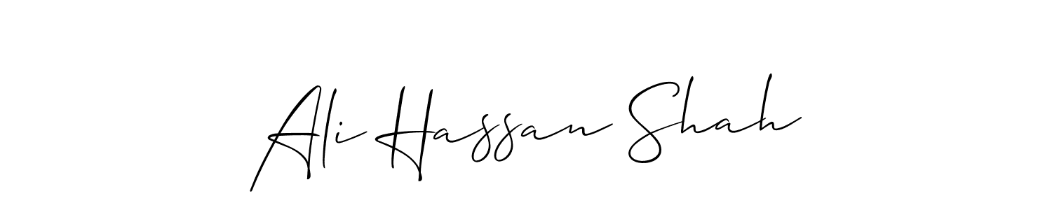 Check out images of Autograph of Ali Hassan Shah name. Actor Ali Hassan Shah Signature Style. Allison_Script is a professional sign style online. Ali Hassan Shah signature style 2 images and pictures png