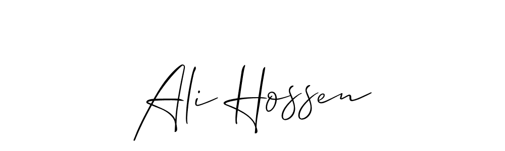 Here are the top 10 professional signature styles for the name Ali Hossen. These are the best autograph styles you can use for your name. Ali Hossen signature style 2 images and pictures png